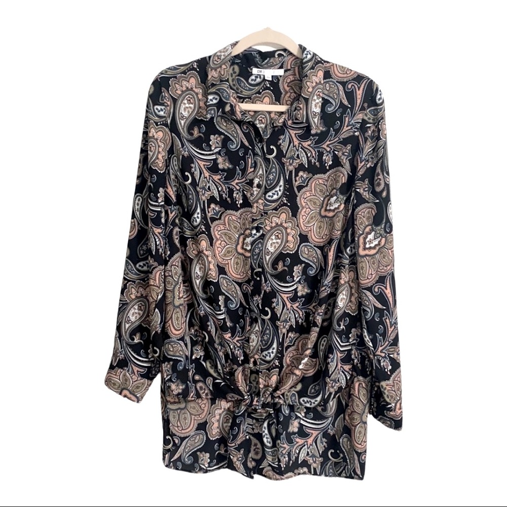 Paisley Print Women's Top